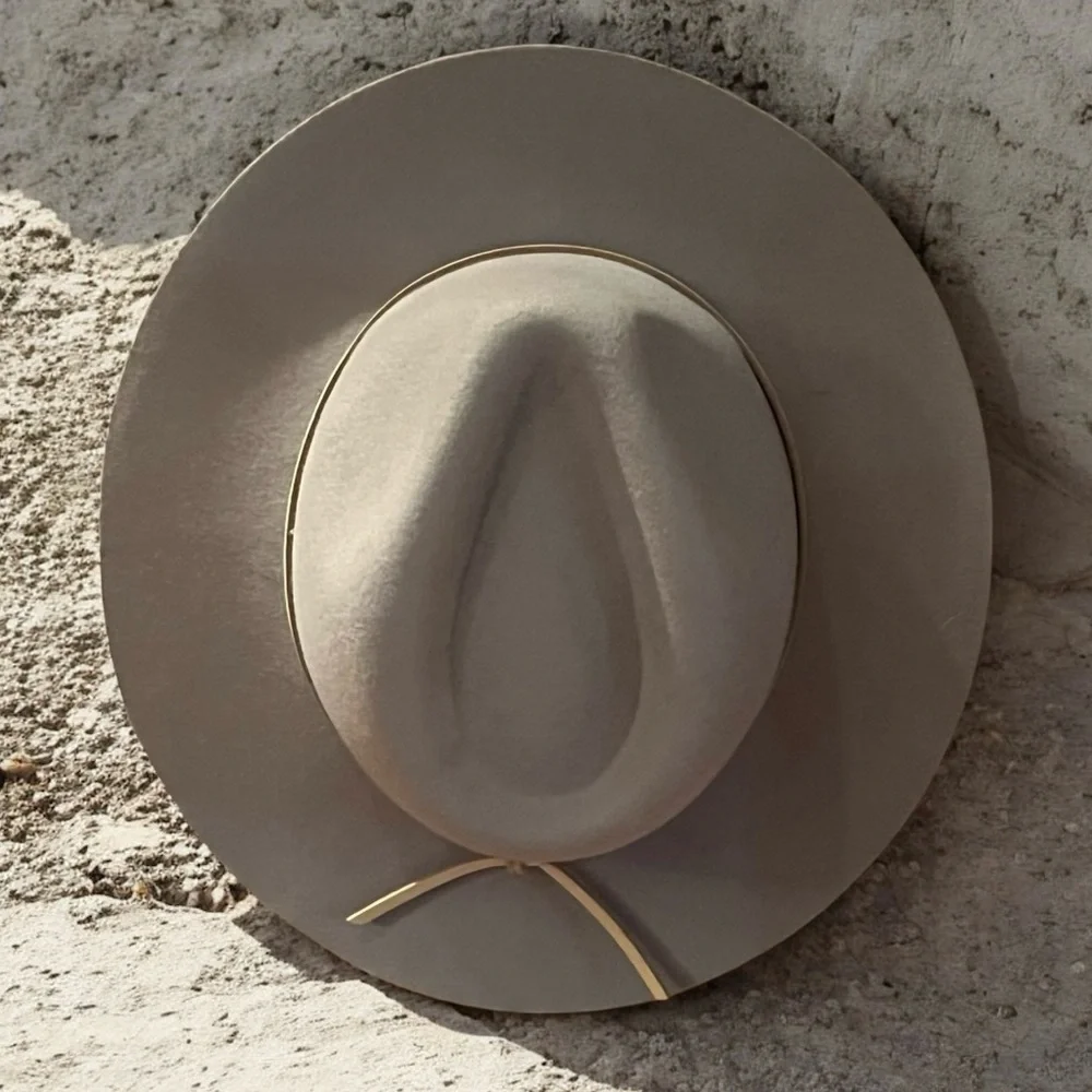 NWOT Brixton Wesley Wool Fedora